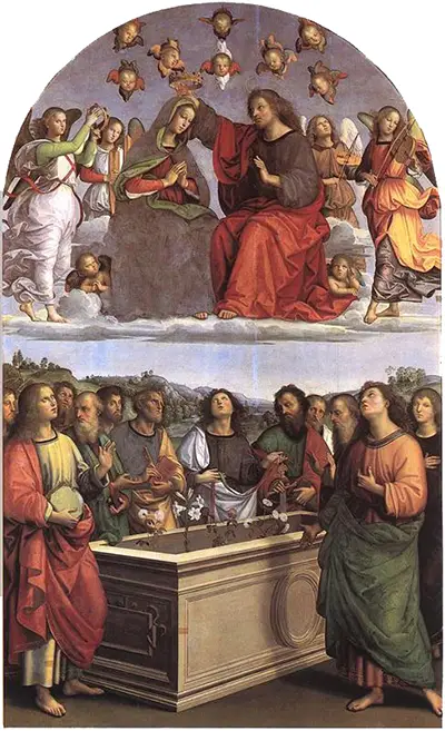 The Crowning of the Virgin Raphael